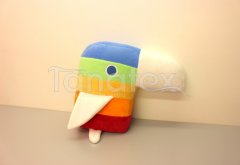 Polštářek - Papouch v pruzích - Polštářky - Speciál Polštářky - Speciál