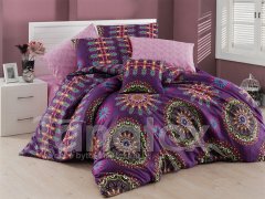 Povlečení Mandala fuchsiová 140x200 - Ložní povlečení - ložní povlečení BAVLNA - ložní povlečení 140x200 Ložní povlečení - ložní povlečení BAVLNA - ložní povlečení 140x200