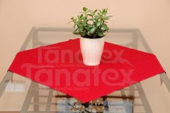 Ubrus kulatý 100cm - uni červený 7344 - 100cm - Ubrusy a prostírání - Ubrus kulatý - Ubrus průměr 100cm Ubrusy a prostírání - Ubrus kulatý - Ubrus průměr 100cm