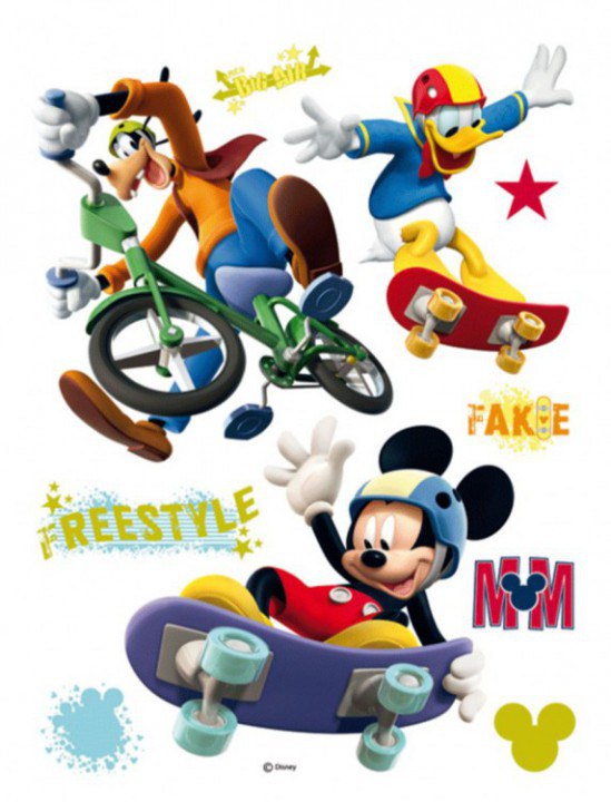 SET SAMOLEPEK MICKEY FREE | Dětská dekorace a bordury - SAMOLEPÍCÍ OBRÁZKY SET SAMOLEPEK MICKEY FREE | Dětská dekorace a bordury - SAMOLEPÍCÍ OBRÁZKY