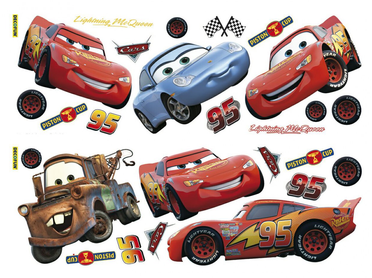 SET SAMOLEPEK CARS | Dětská dekorace a bordury - SAMOLEPÍCÍ OBRÁZKY SET SAMOLEPEK CARS | Dětská dekorace a bordury - SAMOLEPÍCÍ OBRÁZKY
