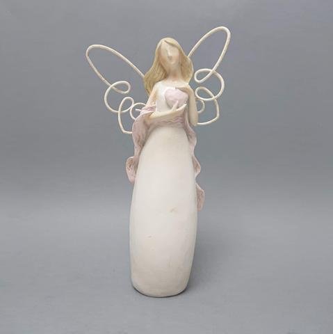 Anděl drátěná křídla 20cm - andělé, kominík, děti, důchodci, houby