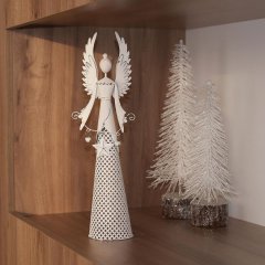 Dekorace anděl K2283/1 Velikonoční dekorace - Poslední naskladněné zboží - dekorace, umělé květiny, bytové a kuchyňské doplňky, dřevěné dekorace, proutí - Koupelnové doplňky - Vánoční dekorace