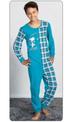 Dětský overal Sleepwalker Kalhoty, baggy, nasrávačky - Chlapecká pyžama - Chlapecké overaly na spaní