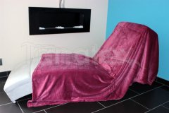Deka mikro - Malinová Přehoz na postel a deky - Deky - 150x200