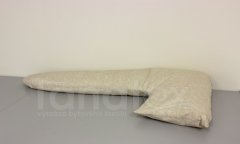 Relaxační polštář - melírový, vyber výplň: Relaxační polštář