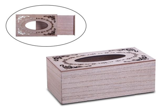 Krabička na ubrousky se vzorem - Proutí, bambus a proutěné zboží