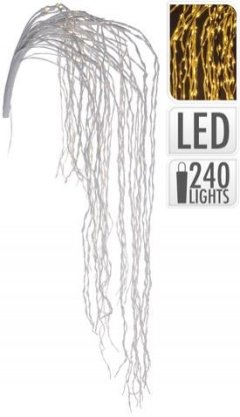 Větev bílá 240 LED diod