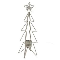 Dekorace na svíčku-stromek k1022/2 Vánoční dekorace