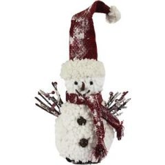 Dekorační sněhulák X0228 Vánoční dekorace