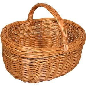 košík s obloukem - Proutí, bambus a proutěné zboží
