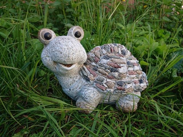 Želva design kamínky - Polystonové a keramické figurky