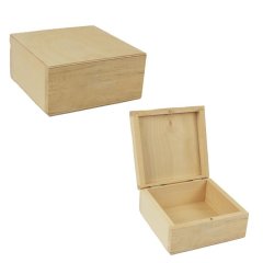 Dřevěný box malý 097072/M Velikonoční dekorace - Úložné boxy