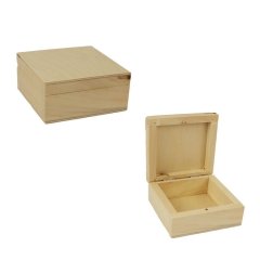 Dřevěný box nejmenší 097072/N Velikonoční dekorace - Úložné boxy