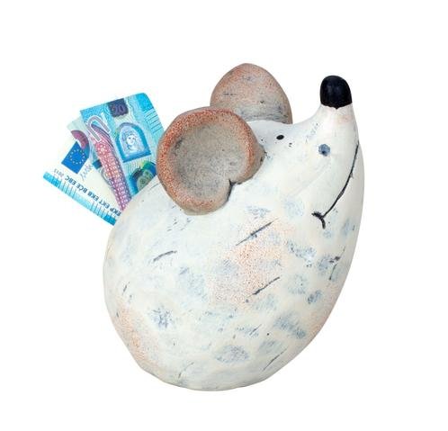 Myš keramická pokladnička - Pokladničky