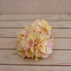 Květ hortenzie žlutá, 6 ks 371194-02 Bytové doplňky a nábytek - Závěsy - Květiny