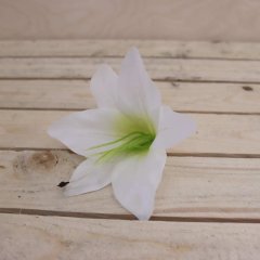 Květ lilie krémová, 12 ks 371178-26 Bytové doplňky a nábytek - Závěsy - Květiny