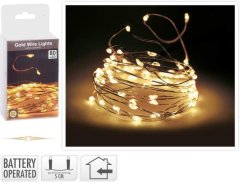 Řetěz 80 LED teplé světlo Bytové doplňky a nábytek - Dekorační doplňky, bytové doplňky, hrnky, proutí, dárkové tašky