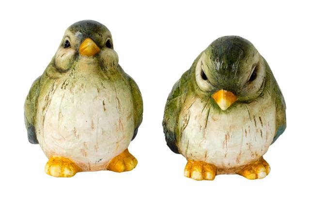 Ptáček keramický velký - Polystonové a keramické figurky