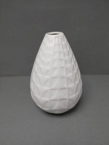 Váza bílá 20cm - Dekorační vázy