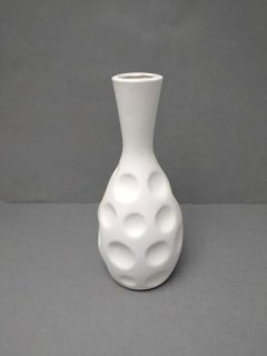Váza bílá 26cm Dekorační vázy