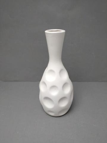 Váza bílá 26cm - Dekorační vázy