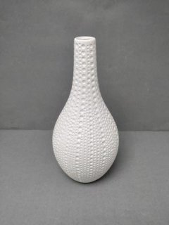 Váza bílá 27cm Dekorační vázy