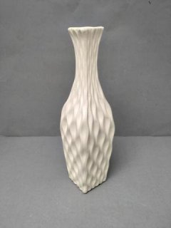 Váza bílá 32cm Dekorační vázy