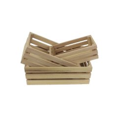 Bedýnka dřevěná D1874 S/3 Krabičky, stojánky a zásobníky