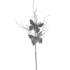 Dekorační větev s motýly P1936-28 Velikonoční dekorace - Poslední naskladněné zboží - dekorace, umělé květiny, bytové a kuchyňské doplňky, dřevěné dekorace, proutí - Koupelnové doplňky - Vánoční dekorace