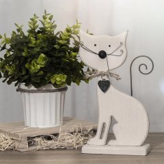 Kočka dekorační D1904/2 Velikonoční dekorace - Velikonoční dekorace