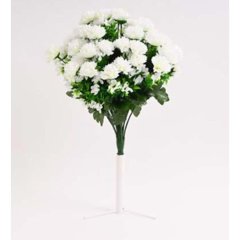 Kytice chryzantéma 44 cm bílá 371370 Bytové doplňky a nábytek - Závěsy - Květiny