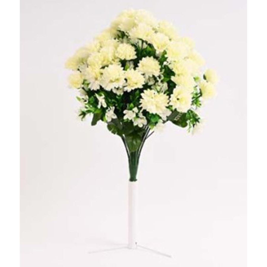 Kytice chryzantéma 44 cm krémová 371369