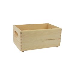 Dřevěná bedýnka 097086 Krabičky, stojánky a zásobníky