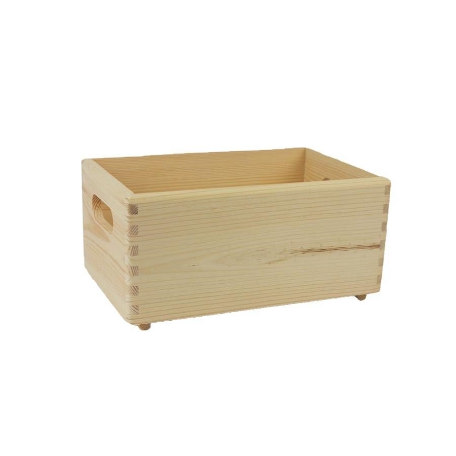 Dřevěná bedýnka 097086 - Krabičky, stojánky a zásobníky