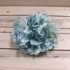 Květ hortenzie světle modrá, 6 ks 371194-13 Bytové doplňky a nábytek - Závěsy - Květiny
