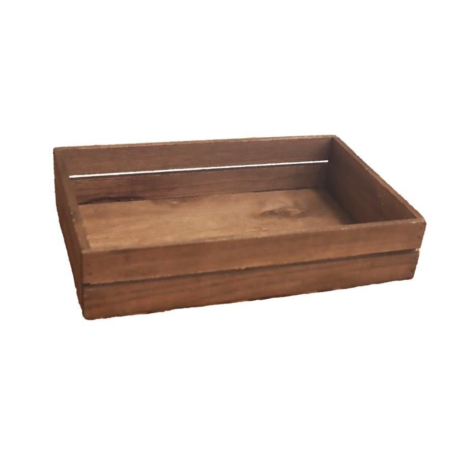 Dřevěná bedýnka D3579/M - Krabičky, stojánky a zásobníky