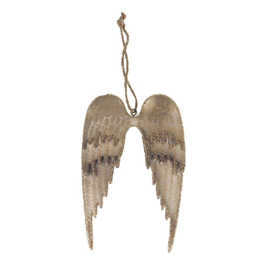 Andělská křídla k zavěšení K3439 - Závěsná dekorace, zápichy, věšáky