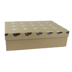 Dárková krabice A0148/8 Velikonoční dekorace - Poslední naskladněné zboží - dekorace, umělé květiny, bytové a kuchyňské doplňky, dřevěné dekorace, proutí - Koupelnové doplňky - Dárkové potřeby - Dárkové tašky
