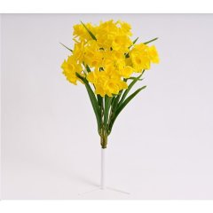 kytice narcisů 50 cm, ŽLUTÁ Bytové doplňky a nábytek - Závěsy - Květiny