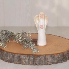 Dekorační anděl X3621 Velikonoční dekorace - Poslední naskladněné zboží - dekorace, umělé květiny, bytové a kuchyňské doplňky, dřevěné dekorace, proutí - Koupelnové doplňky - Vánoční dekorace