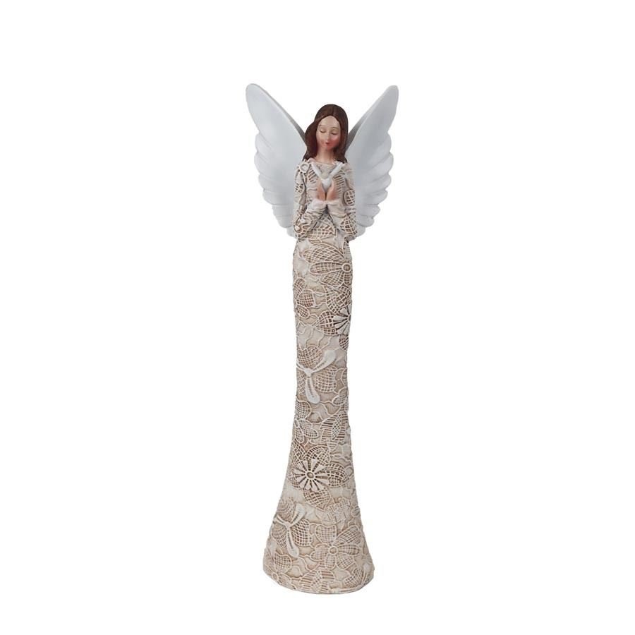 Dekorační anděl X5023/3 - Vánoční dekorace