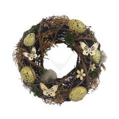 Dekorační věnec s vajíčky P2001/1 Velikonoční dekorace - Velikonoční dekorace