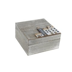 Dřevěná krabička D6564 Velikonoční dekorace - Úložné boxy