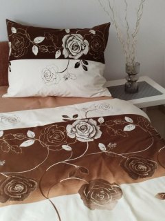 Povlečení Hnědé pokušení Ložní povlečení - bavlna
