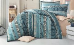 Povlečení Touha v modrém Ložní povlečení - bavlna