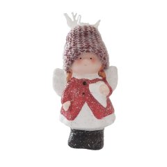 Dekorace anděl X5374 Velikonoční dekorace - Poslední naskladněné zboží - dekorace, umělé květiny, bytové a kuchyňské doplňky, dřevěné dekorace, proutí - Koupelnové doplňky - Vánoční dekorace