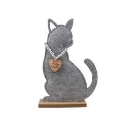 Dekorační kočka X3876/2 Velikonoční dekorace - Velikonoční dekorace
