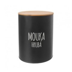 Dóza Mouka hrubá BLACK O0148