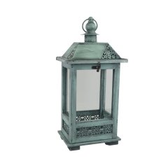 Svícny a lucerny - Dřevěná lucerna D6492 Dřevěná lucerna D6492
